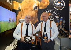 Dirck de Jong met zijn collega van VanderSterre.